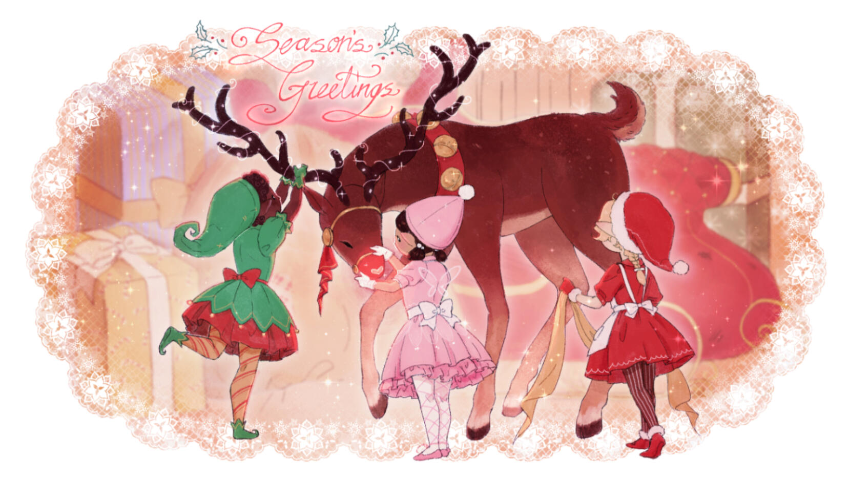 Christmas Card Illustration